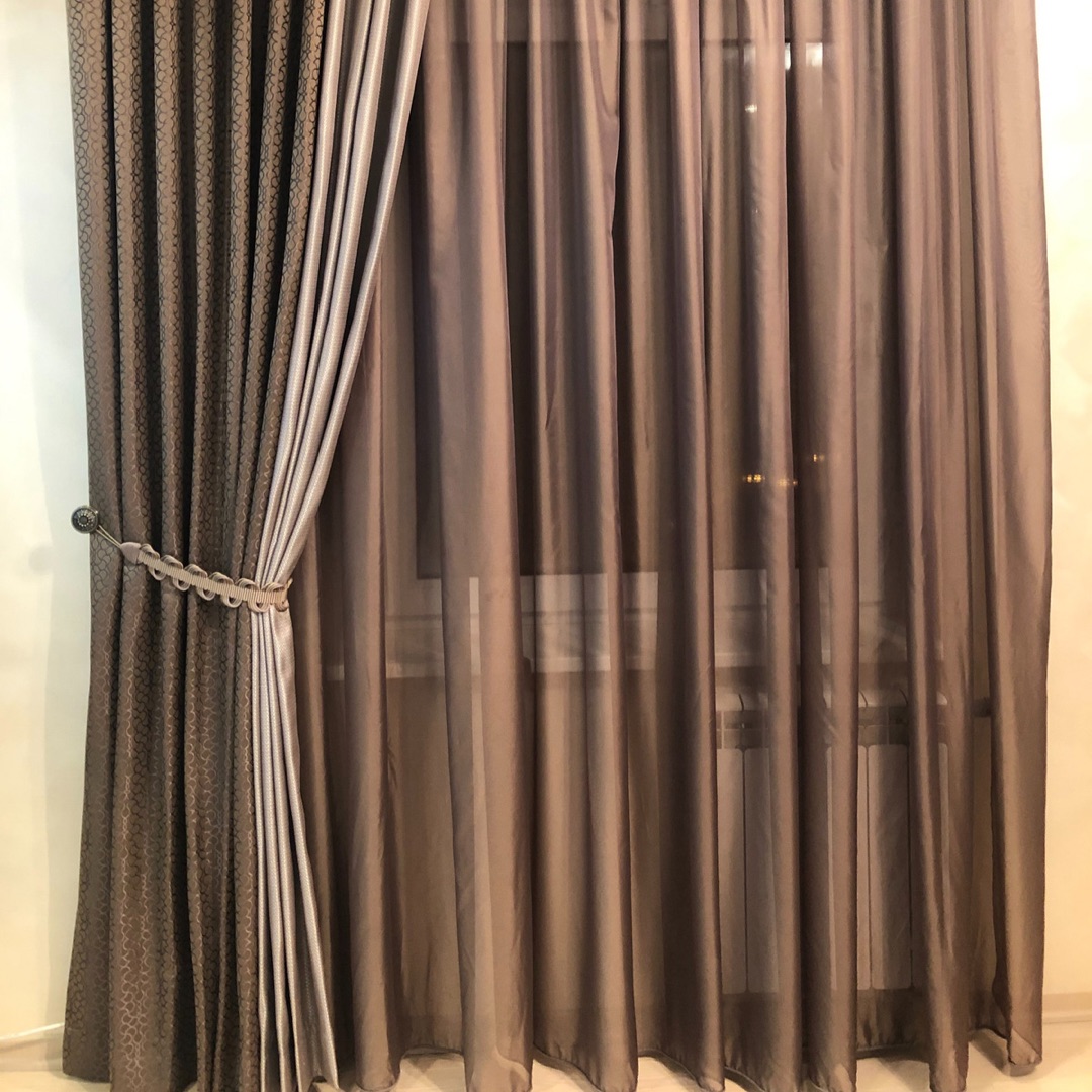 Двойные портьеры