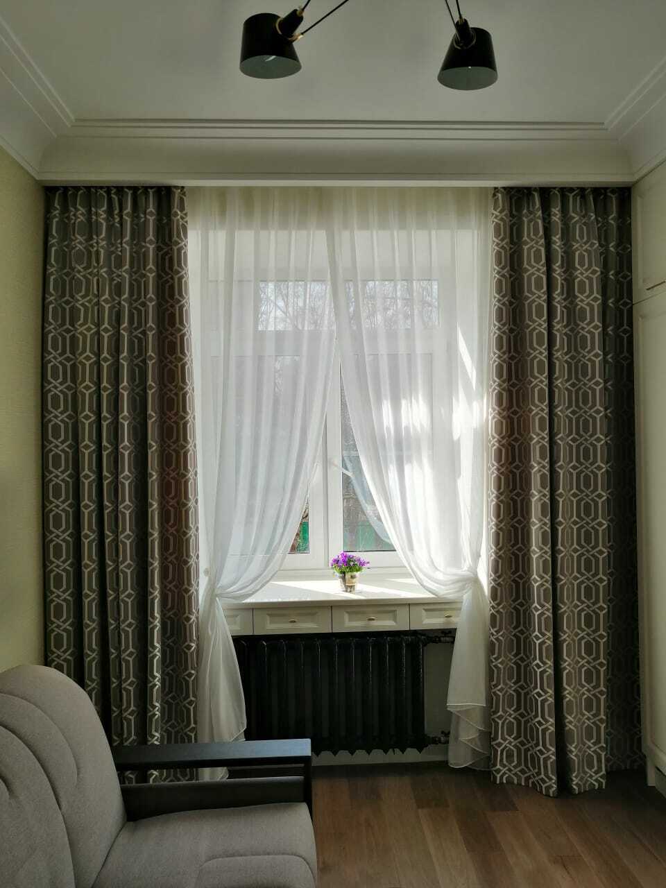 Шторы на люверсах